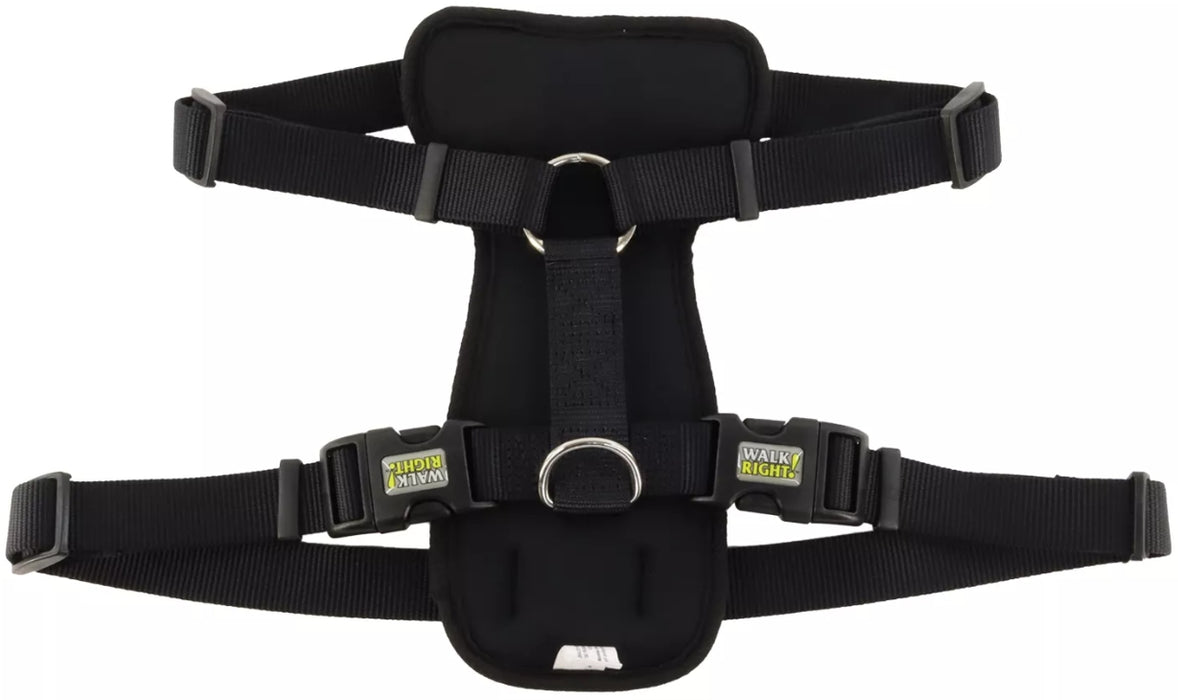 X Large - 1 count Coastal Pet Walk Right Padded Dog Harness Black