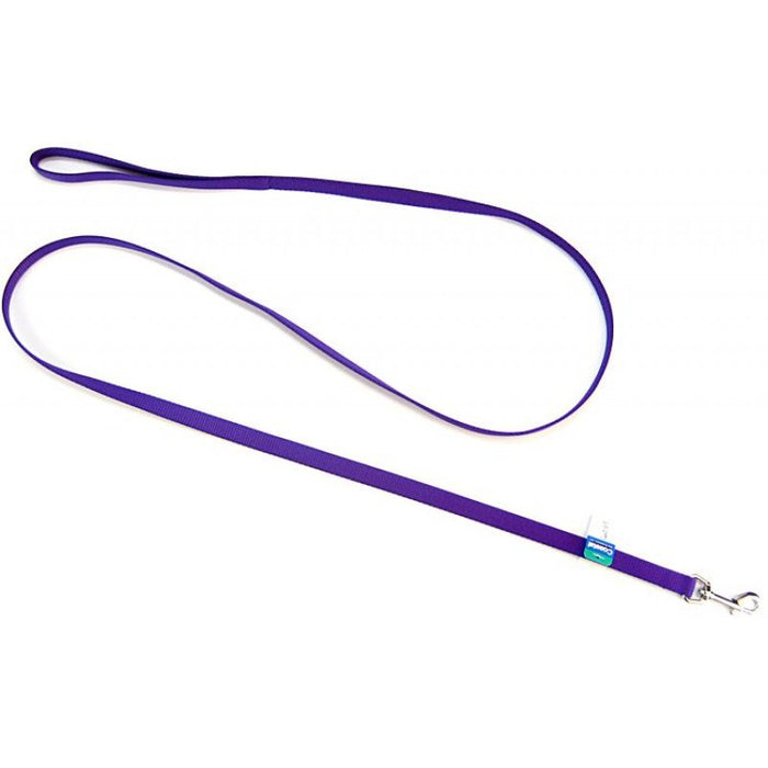 6 feet x 5/8"W Coastal Pet Single Nylon Lead Purple