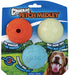 3 count Chuckit Fetch Medley Balls Dog Toy Medium