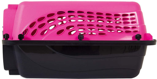 Small - 1 count Petmate Two Door Top-Load Kennel Pink