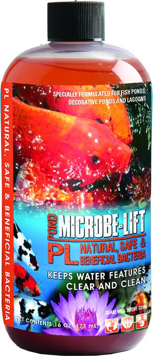 32 oz (2 x 16 oz) Microbe-Lift PL Beneficial Bacteria for Ponds