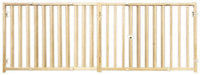 1 count Four Paws Smart Expandable Extra Wide Wood Gate