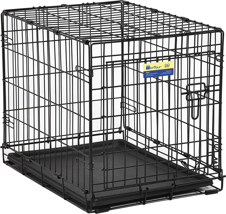 Small - 1 count MidWest Contour Wire Dog Crate Single Door