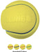 Medium - 2 count KONG Squeezz Tennis Ball Assorted Colors