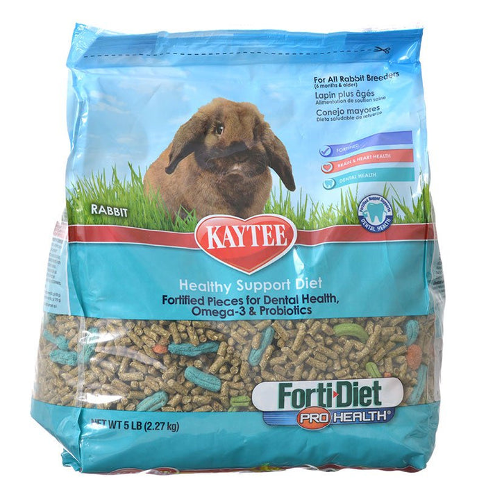 5 lb Kaytee Forti Diet Pro Health Adult Rabbit Food