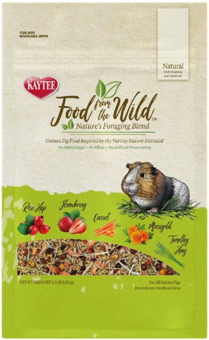 24 lb (6 x 4 lb) Kaytee Food From The Wild Guinea Pig