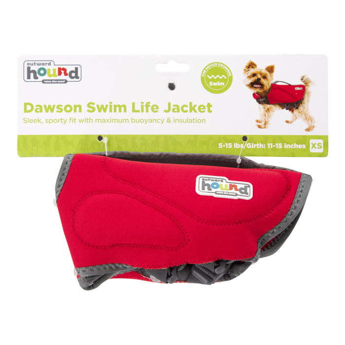 X-Small - 1 count Outward Hound Dawson Swimmer Life Jacket for Dogs