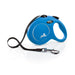 Large - 16' long Flexi New Classic Retractable Tape Leash Blue