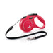 Medium - 16' long Flexi New Classic Retractable Cord Leash Red