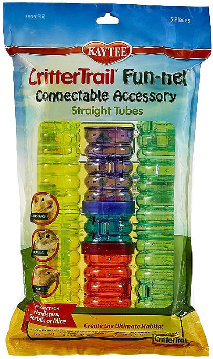 1 count Kaytee CritterTrail Tubes Value Pack