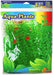 6 count Penn Plax Plastic Plant Pack Green Aquarium Plants