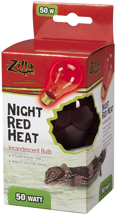 50 watt Zilla Night Red Heat Incandescent Bulb