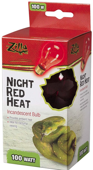 100 watt Zilla Night Red Heat Incandescent Bulb