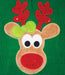 Large - 1 count Fashion Pet Green Reindeer Dog Sweater