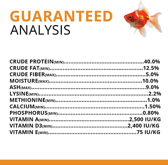 3.53 oz Fluval Bug Bites Goldfish Formula Pellets for Medium-Large Fish