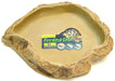 Large - 1 count Exo Terra Granite Rock Feeding Dish for Reptiles