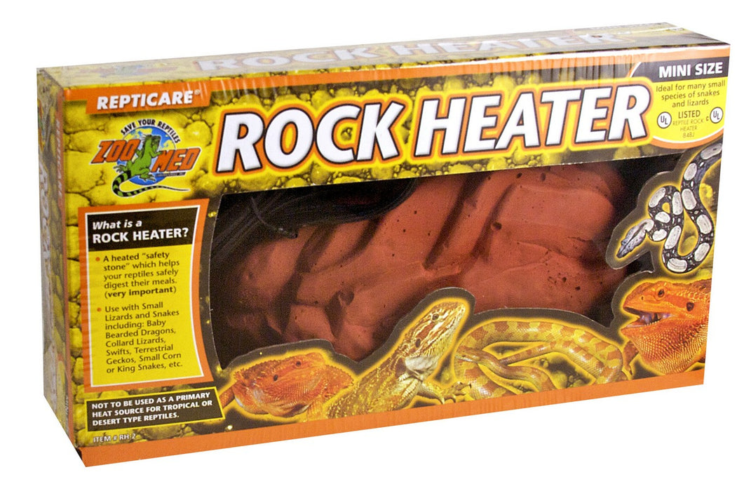 Mini - 1 count Zoo Med Repticare Rock Heater for Reptiles