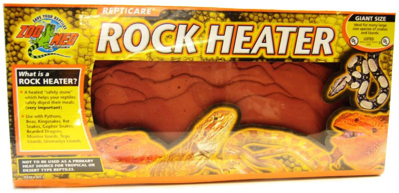 Giant - 1 count Zoo Med Repticare Rock Heater for Reptiles